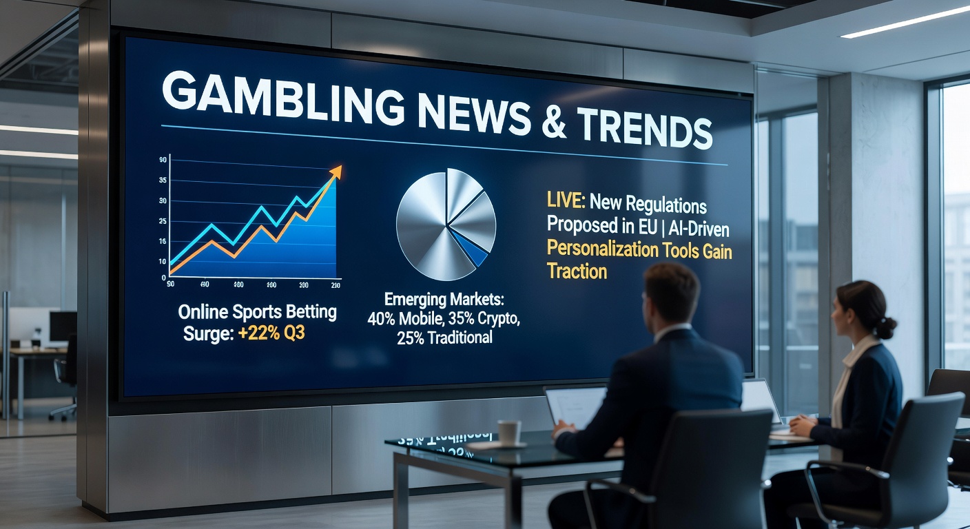 Graph showing Illinois sports betting handle and revenue trends over recent months, highlighting the February 2026 peak